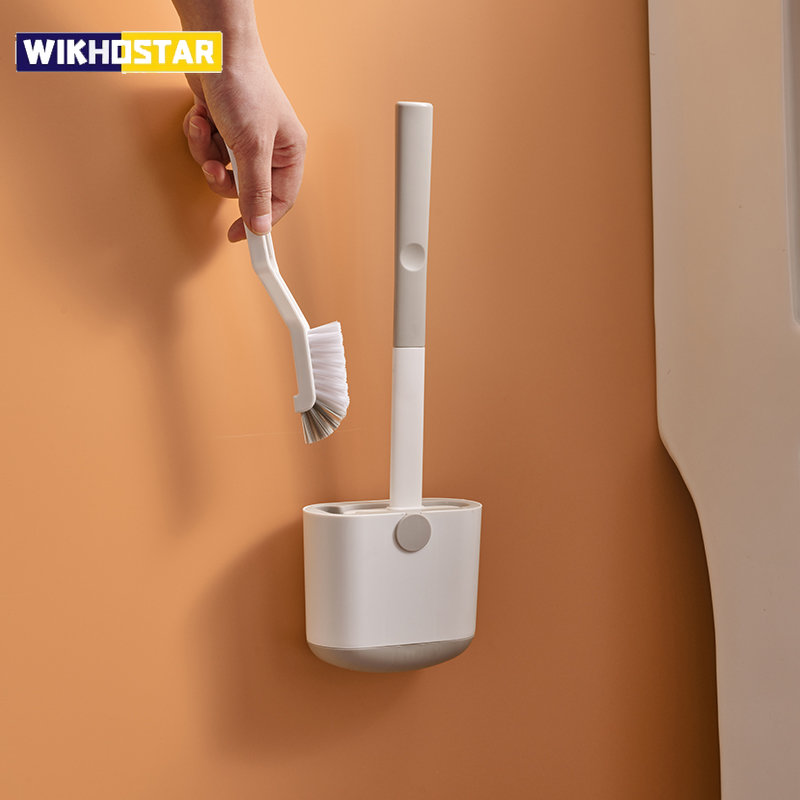 Brush Bristle Set - WIKHOSTAR Set scopino per WC Scopino
