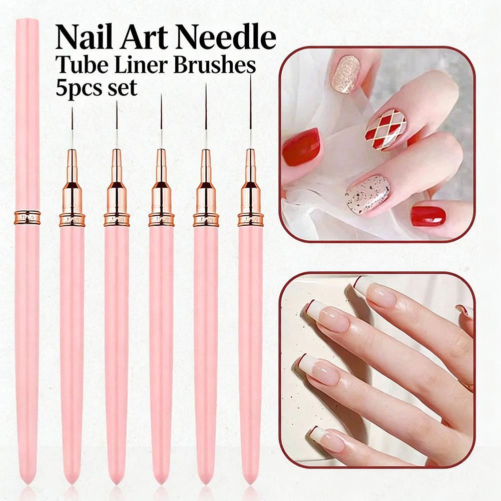 Set di 5 Pennelli per Nail Art - Brush Bristle Set recensione e prezzo
