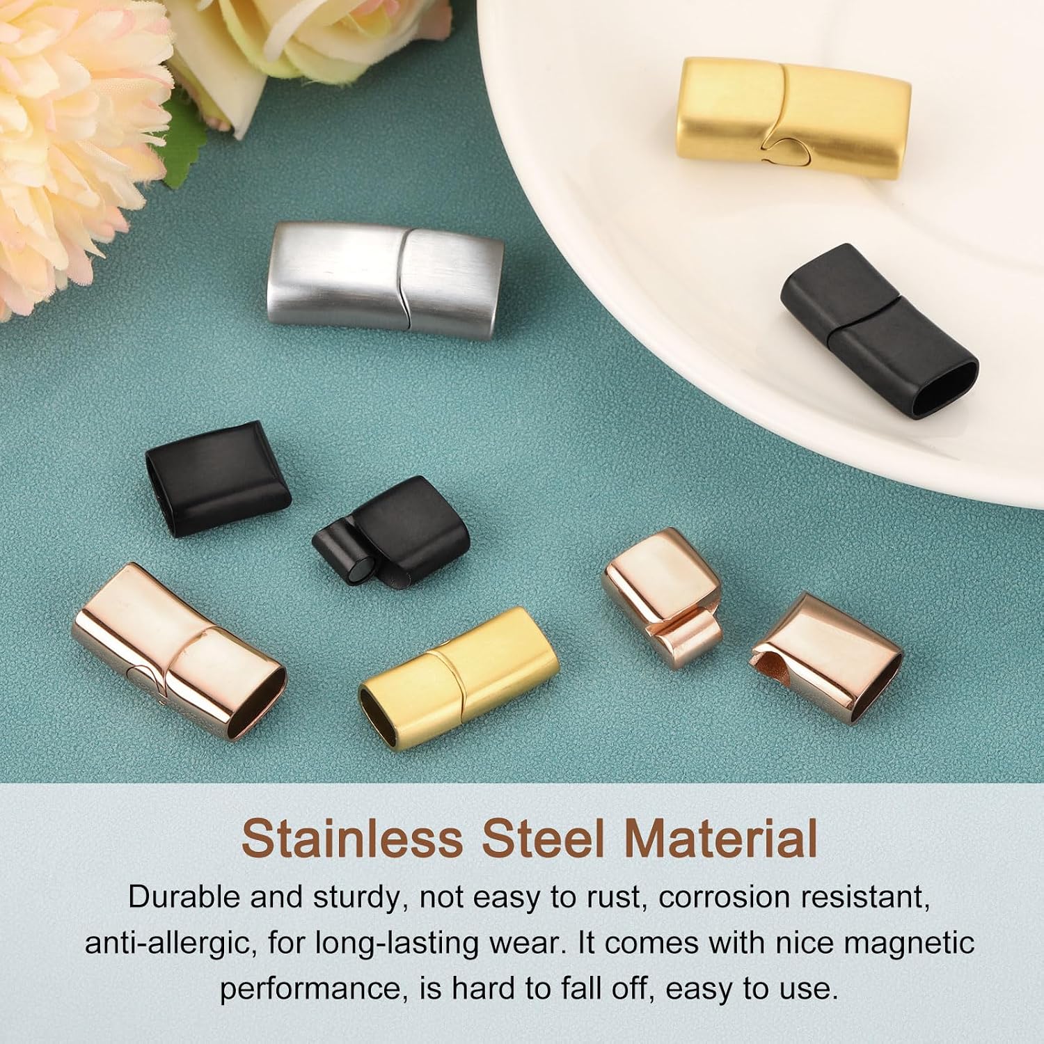 Chiusure Magnetiche in Acciaio - Patent Leather Shine recensione e prezzo