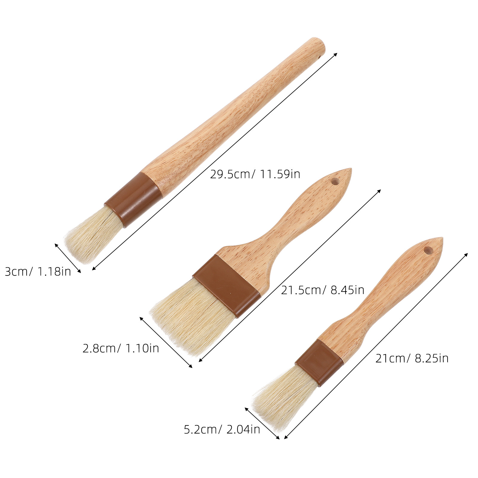 Set di 3 spazzole da barbecue  - Brush Bristle Set recensione e prezzo