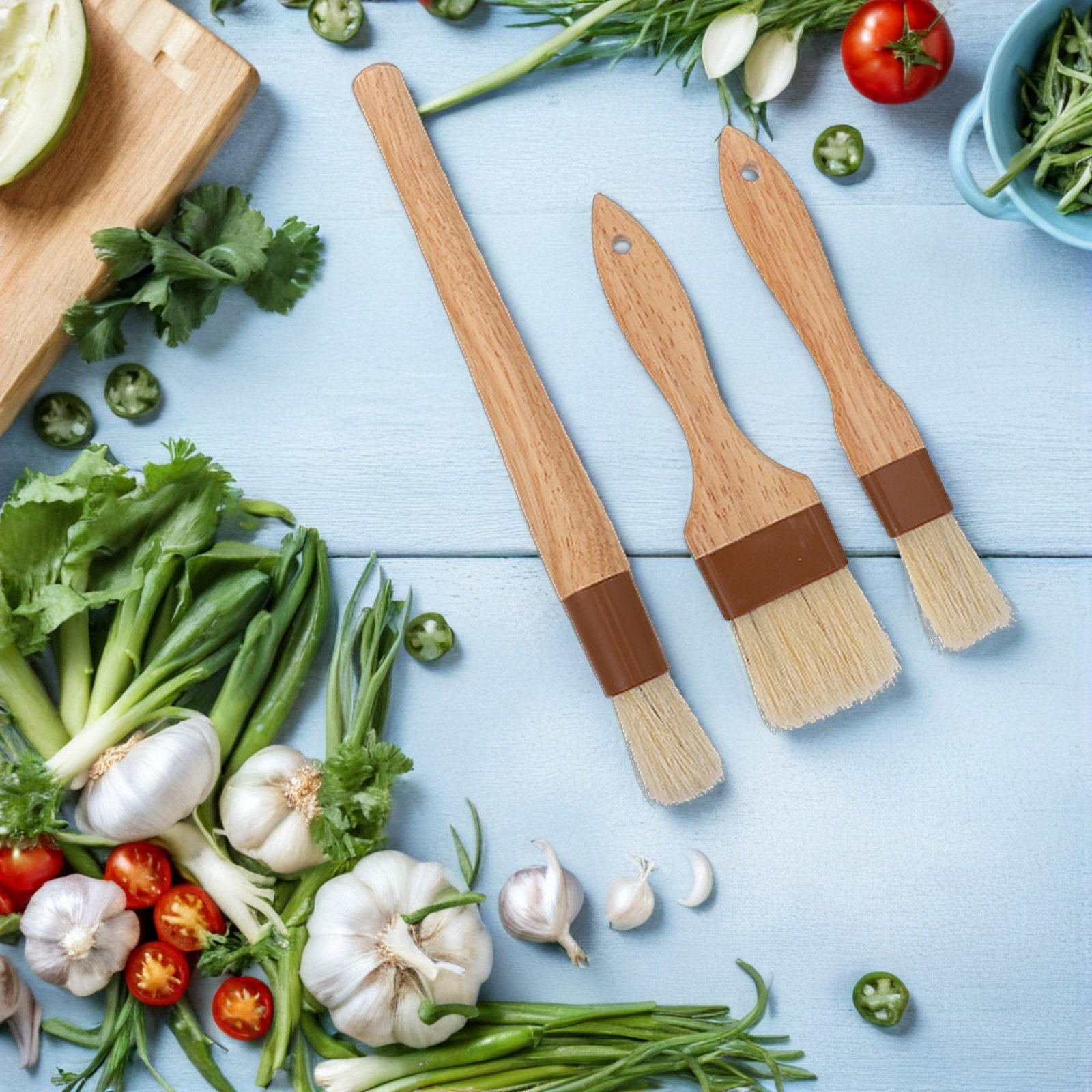 Set di 3 spazzole da barbecue  - Brush Bristle Set recensione e prezzo