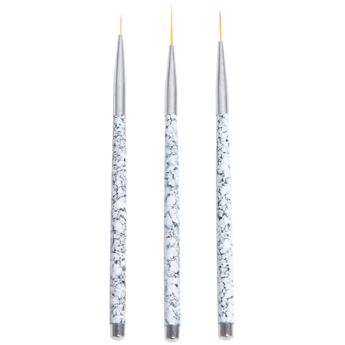 Set di 3 Pennelli per Nail Art - Brush Bristle Set recensione e prezzo